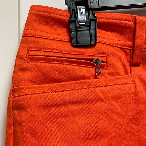 🧡 Ralph Lauren Sz 6 11” Orange Bermuda Golf Preppy Shorts Resortwear Beach Y2K - Picture 2 of 7